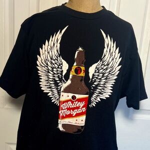 Whitey Morgan Concert Tee Black Size L Concert Tee 2014 L Mens  southern Rock